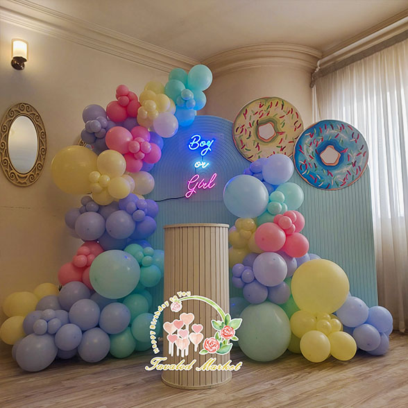 دکوراسیون جشن تعیین جنسیت