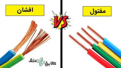 خرید کابل افشان