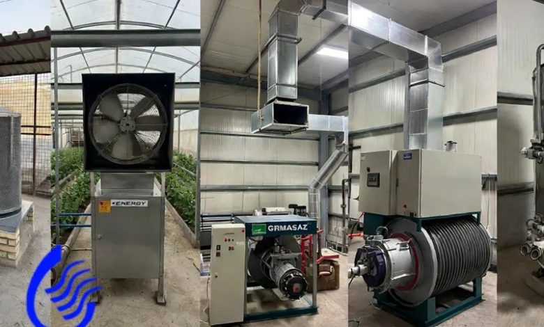 کوره هوای گرم و هیتر صنعتی